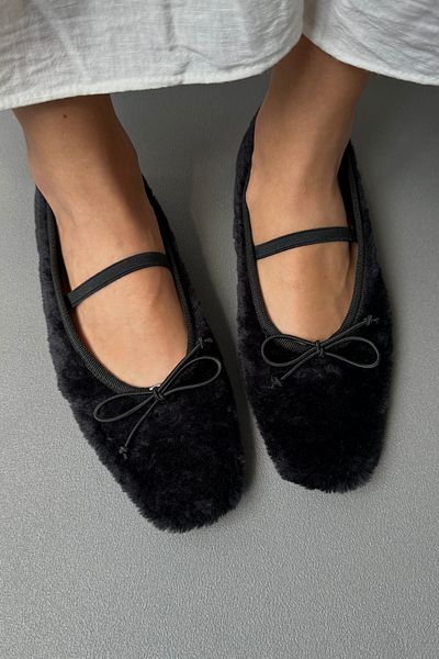 Mupa Shoes Balerini de damă negre