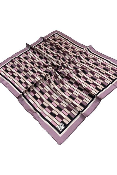 Levidor Μεταξωτό κασκόλ Lilac Twill - 3429-15