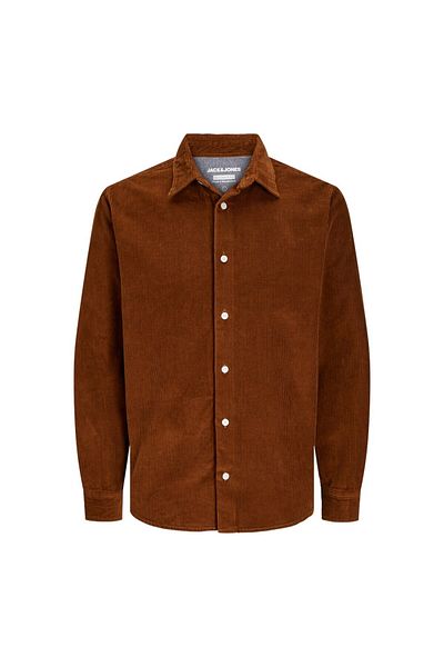 Jack & Jones Μπλουζάκι JJCORDUROY Velvet Color - Μοντέλο LS
