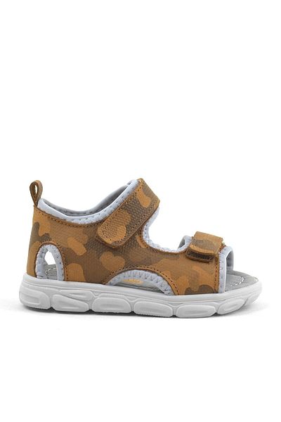 Rakerplus Wisps Genuine Leather Tan Camouflage Baby Sandals