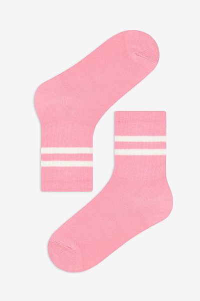 Penti Pinky Lines Girl's Tennis Socks Set of 3 - Multicolored