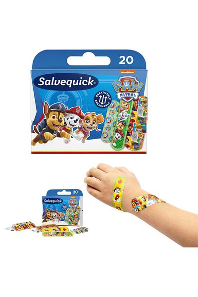 Salvelox Paw Patrol Wound Band 20 Pieces