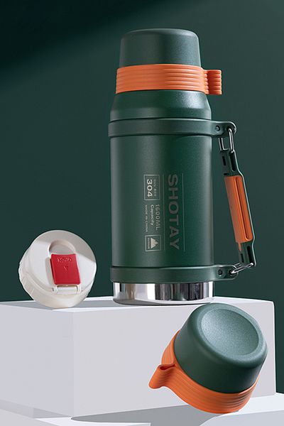 Shotay Camper Steel Thermos Unisex Flask 1500 Ml. Sht-St-8216-30