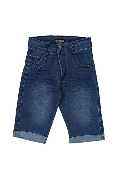 bebegen Чоловічі дитячі сині джинсові шорти з розрізами