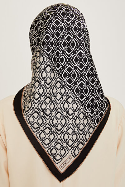 Armine 100% Sura Silk Scarf for 2024-2025 Autumn-Winter Season - 9248D 50