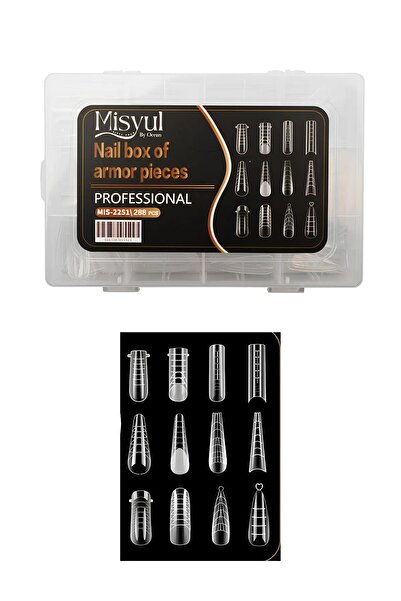 Fontenay Protez Tırnak Tips Üst Form Jel Tips 12 Farklı Model Tips