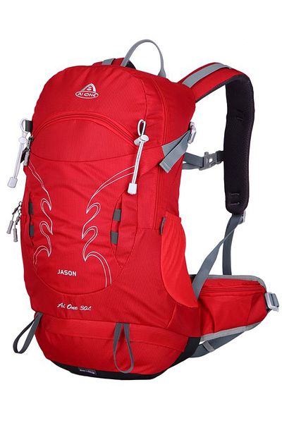 Go Veform Rucsac roșu pentru camping și drumeții în aer liber cu capacitate de 30 litri - DSC1869