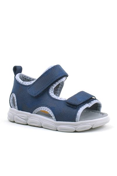 Rakerplus Wisps Genuine Leather Navy Blue Camouflage Baby Sandals