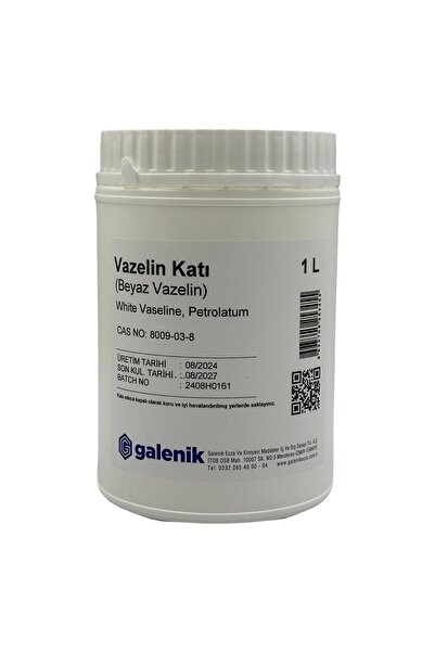 GALENİK Galenik Vazelin Katı ( Beyaz Vazelin ) 1 lt
