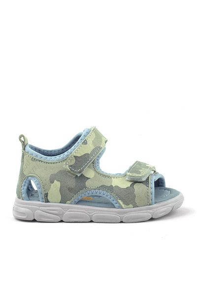 Rakerplus Wisps Genuine Leather Beige Camouflage Baby Sandals
