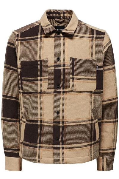 Only & Sons 22026663 ONSMACE OVR LS CHECK SHIRT