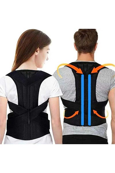 Palwin Underwire Men's Women's Upright Posture Corset Shoulder Waist Back Corset Anti Humpback Corset