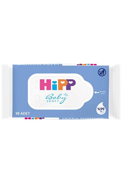 Hipp Babysanft Ultra Sensetive Yenidoğan Temizlik Ve Bakım Islak Mendilleri 10 Lu