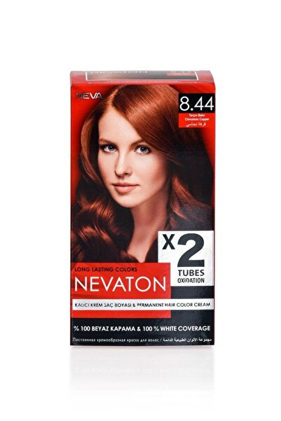 Nevaton 2 Li Saç Boyası 8.44 Tarçın Bakır