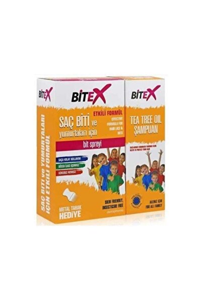 Bitex Bit Spreyi 100 Ml + Şampuan 150 Ml + Metal Tarak Hediyeli