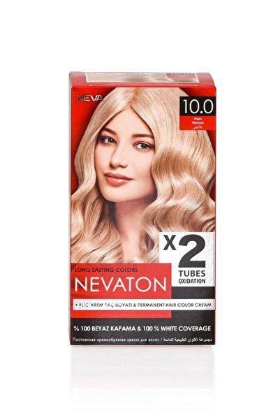 Nevaton 2 Li Saç Boyası 10.0 Platin