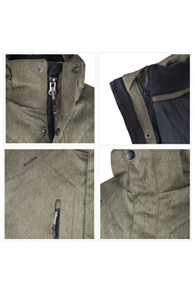 Evolite Prone 3in1 Men's Coat - Khaki