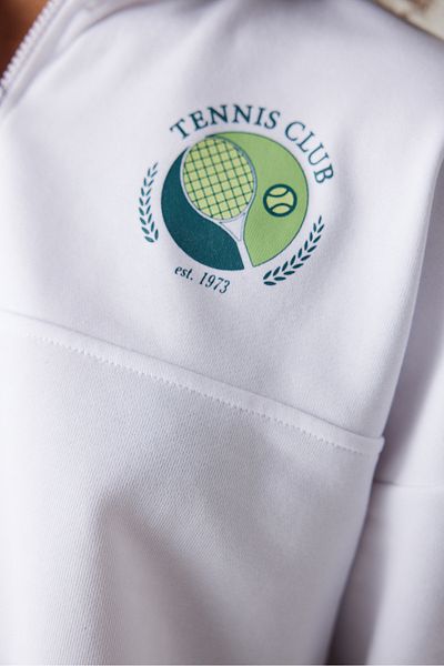 Penti Tennis Patterned Sweatshirt