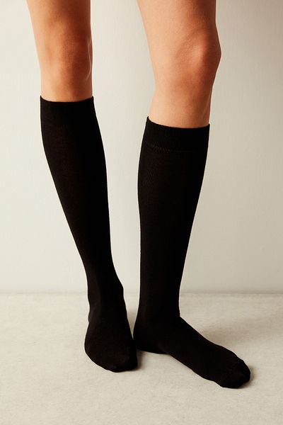 Penti Schwarze klassische Hosensocken