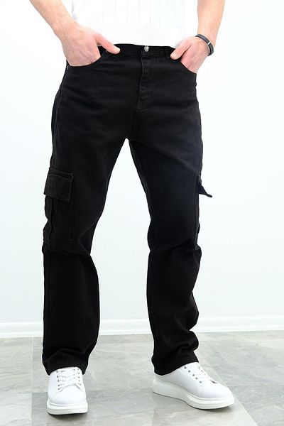 Oksit Παντελόνι Cargo Jeans Cio 1250 Commando Baggy Fit