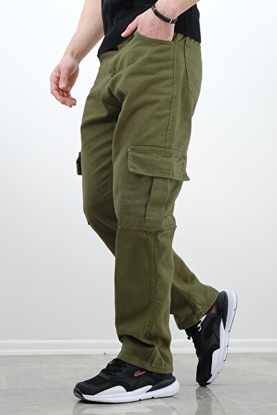 Oksit Cio 1250 Commando Baggy Fit Jeans Cargo Pants