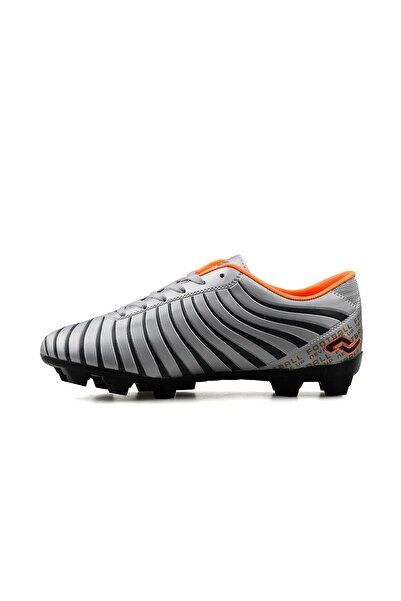 Jump Gray Smoked Orange Turf Astroturf Football Shoes
