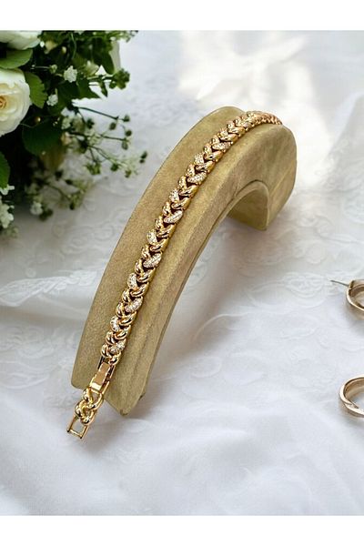 XUPING JEWELRY نموذج المجوهرات علامة محبوكة من حجر الزركون