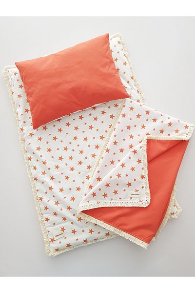 ilkimbebe Baby Diaper Set with Blanket - Cushion, Muslin, Newborn, Crib and Baby Products