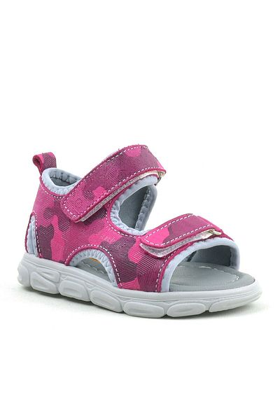 Rakerplus Wisps Genuine Leather Pink Camouflage Baby Sandals