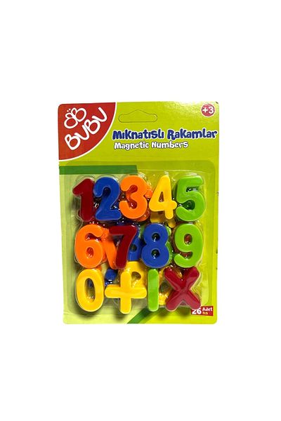 Bubu BU-BU BUBU00083 - 26 Piece Number with Magnet