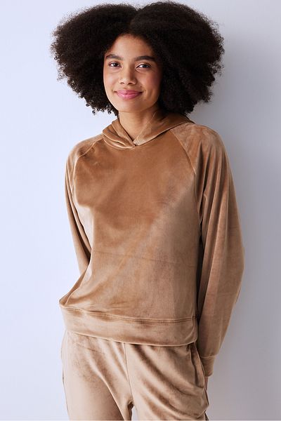 Penti Ανοιχτό καφέ Soft Velvet Active Hoodie