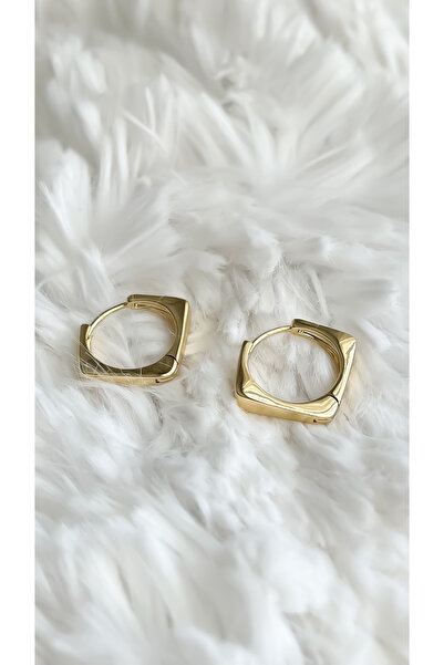 ATELİER GİZEM Xuping kadın kararmaz gold halka çelik küpe