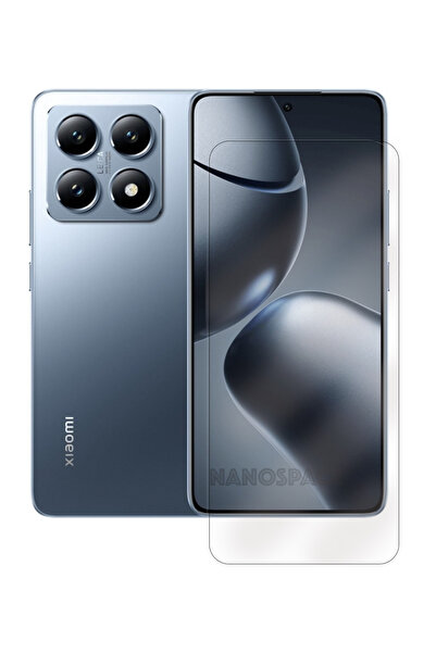 NANOSPACE Xiaomi Mi 14T / 14T Pro İle Uyumlu Nano Esnek Cam Ekran Koruyucu