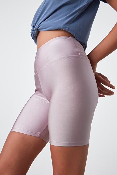 Penti Lila Shiny Bisiklet Şortu