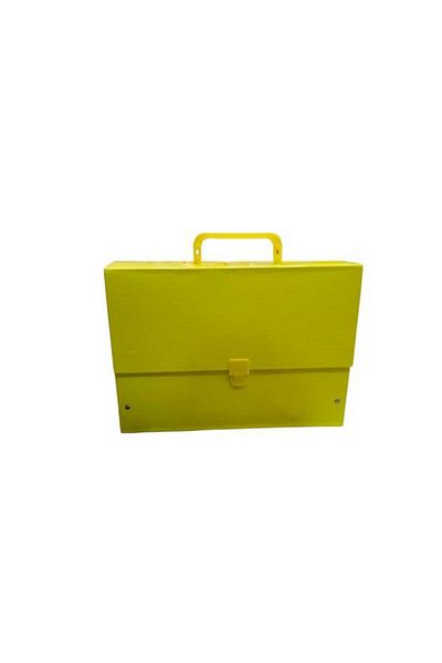 Noki Neon Yellow 23X32 cm Handle Box Folder
