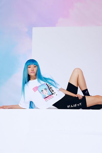 Penti Anime Printed Cycling Tights-anime Collection