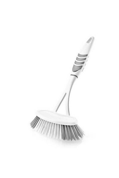 Myend Gray Tile Bathtub and Sink Cleaning Brush - Bathroom Countertop Mosque