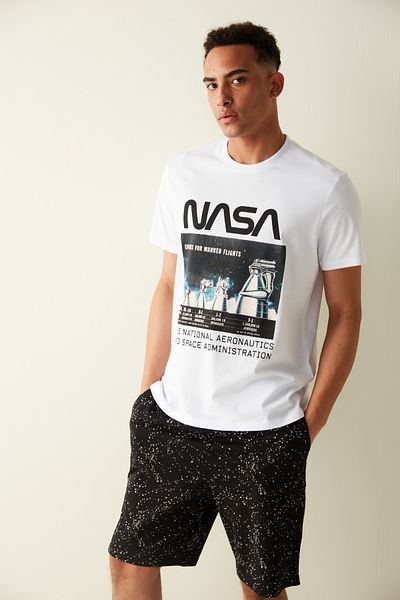 Penti Σετ Πυτζάμες Σορτς Nasa T-Shirt