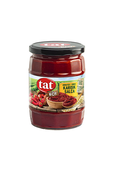 Tat Köy Antep Tipi Domates Biber Salçası (550 g) x6 Adet