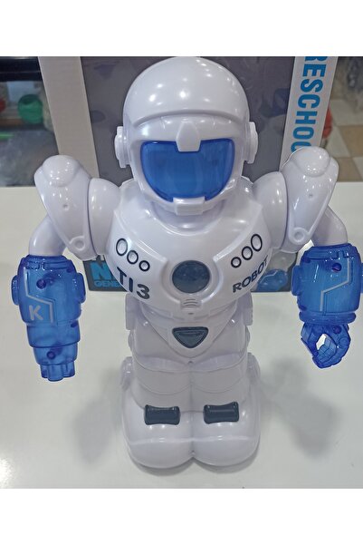 Fatih Oyuncak Robot t13 pilli Işıklı hareketli sesli