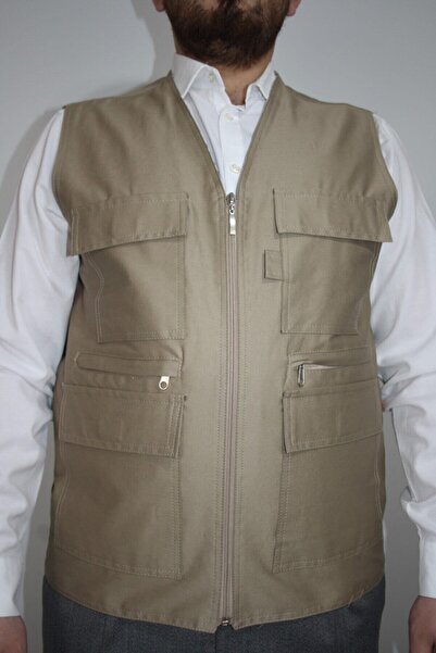 gambia outdoors Vestă de vară pentru bărbați cu mai multe buzunare, vestă de ...