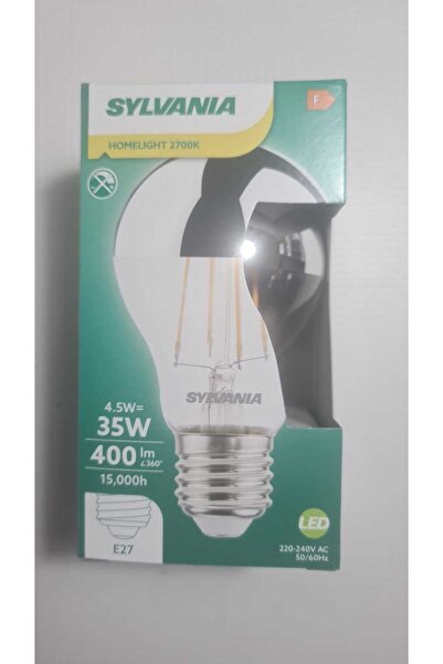 Sylvania 4,5W ToLEDo retro GLS crown silver E27 2700K günışığı aynalı  ampül