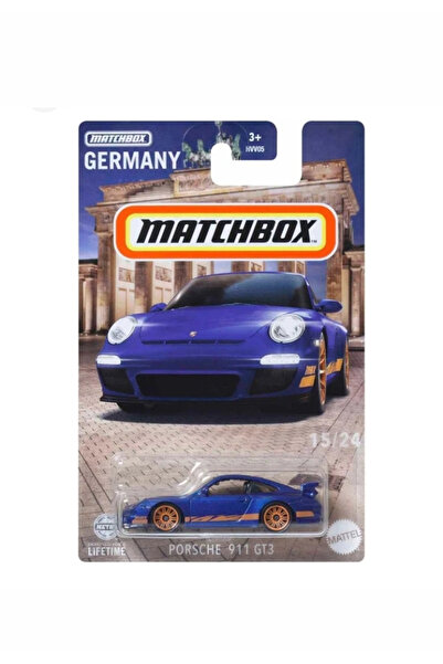 HOT WHEELS Matb. Porsche 911 Gt3 1:64 Scale Premium