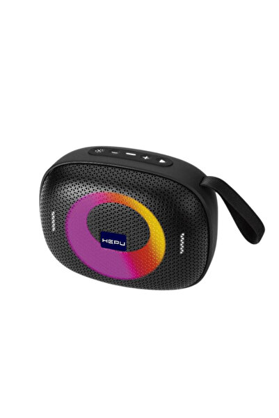 HEPU HP S 08 Taşınabilir Şarjlı Bluetooth Hoparlör Rgb 1500 Mah TWS High Soun...