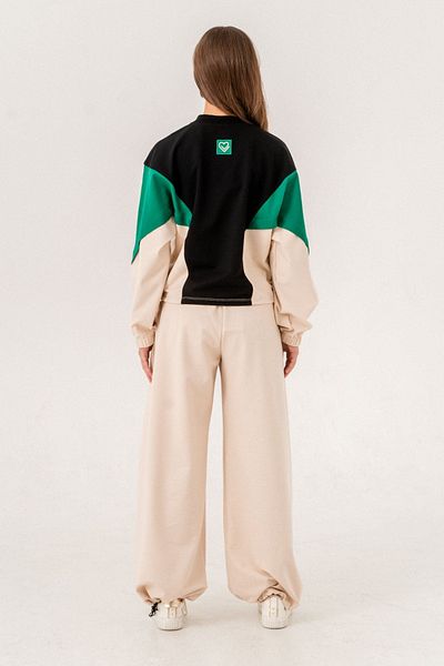 HAUSEkids Σετ αθλητικών κοριτσιών 9-15 ετών - Benetton Green/Latte