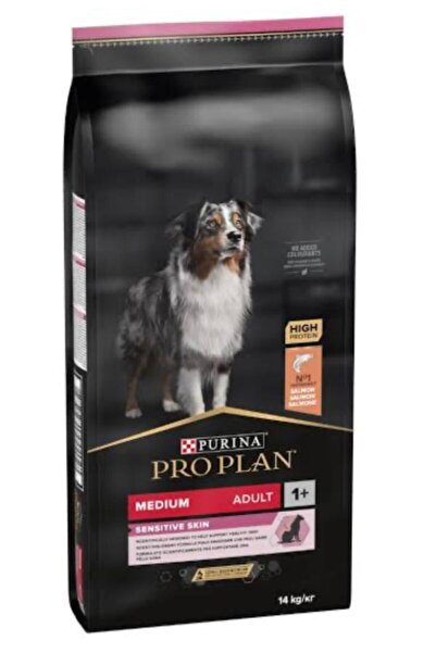 Pro Plan Adult Medium Sensitive Orta Irk Somonlu Yetişkin Köpek Maması 14 Kg