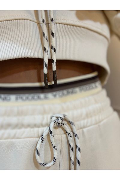 POODLE Γυναικεία πλεκτά μέσης Jogger Sweatpants