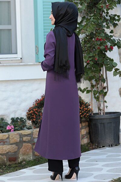 Esilanur Rümeysa Tesettür Takım Mor