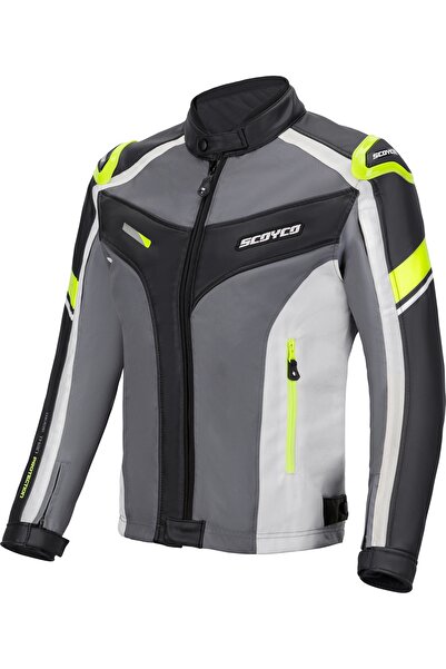 Scoyco Jk152 4 Season Coat Leather Yellow