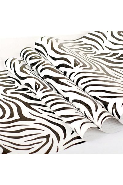 d-c-fix 346-0237 Black and White Zebra Pattern Adhesive Foil (45CM X 2MT)